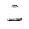Lampa Wisząca CASSIOPEIA 8,5W LED | MILAGRO BY MACIEJ ZIEŃ