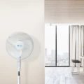 WENTYLATOR STOJĄCY EKO-LIGHT 16'' BIAŁY | EKW463 Eko-Light