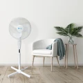WENTYLATOR STOJĄCY EKO-LIGHT 16'' BIAŁY | EKW463 Eko-Light