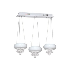 LAMPA WISZĄCA LUX BIANCO 3X6W LED ML862 Milagro