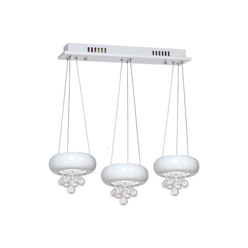 LAMPA WISZĄCA LUX BIANCO 3X6W LED ML862 Milagro