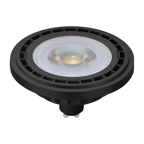 Żarówka LED 10W AR111 GU10 3000K/ Czarny AR8040 Eko-Light