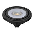 Żarówka LED 10W AR111 GU10 3000K/ Czarny AR8040 Eko-Light