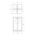 Lampa stołowa DIEGO 1xE14 MLP8571 Milagro