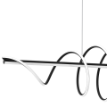 Lampa wisząca TWIST BLACK 90W LED ML8608 Milagro