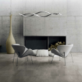 Lampa wisząca GRANT BLACK 38W LED ML8609 Milagro