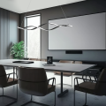 Lampa wisząca GRANT BLACK 38W LED ML8609 Milagro