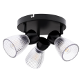 Lampa sufitowa BEST BLACK 3xE14 (round) ML9973 Milagro