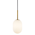 Lampa wisząca ALIAS GOLD 1xE14 fi 120 ML0317 Milagro