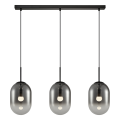 Lampa wisząca ALIAS BLACK 3xE14 ML0321 Milagro