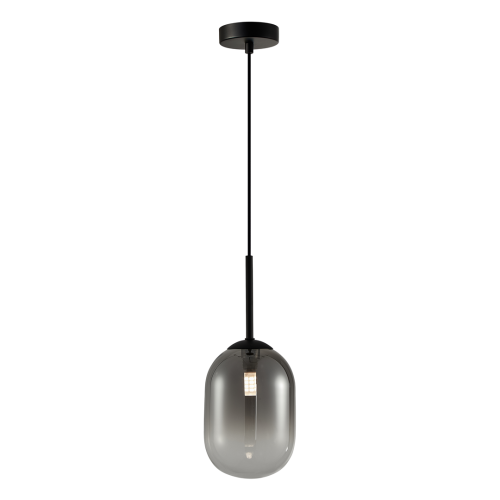 Lampa wisząca ALIAS BLACK 1xE14 fi 120 ML0322 Milagro