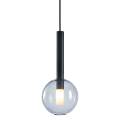 Lampa wisząca NIKO BLACK 1xG9 fi 150 ML0331 Milagro
