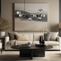 Lampa wisząca MILA 10xG9 ML0335 Milagro