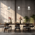 Lampa wisząca DAPHNE SMOKED 12W ML0344 Milagro