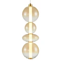 Lampa wisząca DAPHNE AMBER 36W ML0346 Milagro