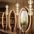 Lampa wisząca DAPHNE AMBER 36W ML0346 Milagro