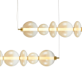 Lampa wisząca DAPHNE AMBER 40W ML0349 Milagro