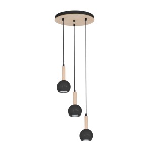 Lampa wisząca MONZA Mosiądz 11xG9 max 8W LED MLP8845 Milagro