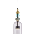 Lampa wisząca ARTE 12W LED śr. 13cm czarna ML0360 Milagro
