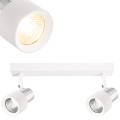 Lampa sufitowa Cino 2xGU10 Biały + Chrom ML9946 Milagro