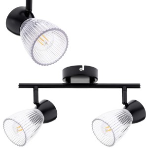 Lampa sufitowa BEST BLACK 2xE14 ML9971 Milagro