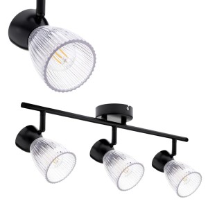 Lampa sufitowa BEST BLACK 3xE14 ML9972 Milagro