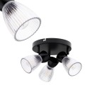 Lampa sufitowa BEST BLACK 3xE14 (round) ML9973 Milagro