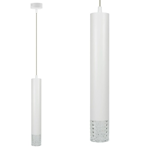 Lampa wisząca TUBI WHITE 1xGU10 ML8878 Milagro