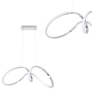 Lampa wisząca TESORO CHROME 48W LED ML7952 Milagro