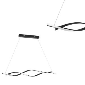 Lampa wisząca GRANT BLACK 38W LED ML8609 Milagro