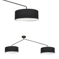 Lampa sufitowa FALCON z czarnymi abażurami na długich ramionach Nowodvorski Lighting