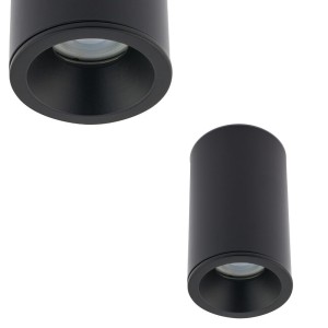 Lampa sufitowa łazienkowa ALPHA BLACK IP54 czarna 8363 Nowodvorski Lighting