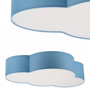 Plafon CLOUD chmurka niebieska do pokoju chłopca szer. 62cm TK Lighting