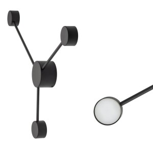 Kinkiet AVIA BLACK 3 – punktowa 6809 TK Lighting