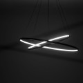 Lampa wisząca CIRCOLO LED Czarny 10814 Nowodvorski Lighting
