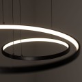 Lampa wisząca CIRCOLO LED Czarny 10817 Nowodvorski Lighting