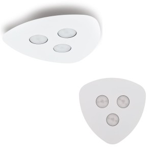 Lampa sufitowa ORGANIC WHITE III biała 8304 Nowodvorski Lighting