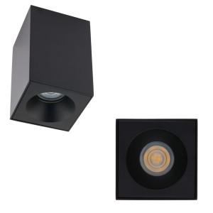 Lampa sufitowa łazienkowa BRAVO BLACK IP54 czarna 8365 Nowodvorski Lighting
