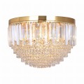 Lampa sufitowa Charlotte złoty/przezroczysty FC19003/7 Zuma Line