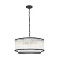Lampa wisząca Sergio czarny mat P0528-06H-P7AC Zuma Line