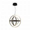 Lampa wisząca Tess czarny MD9203-4-3BD Zuma Line