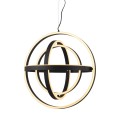 Lampa wisząca Tess czarny MD9203-4-3BD Zuma Line