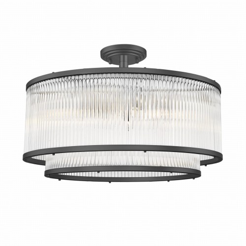 Lampa wisząca Sergio czarny mat C0528-06H-P7AC Zuma Line