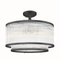 Lampa sufitowa plafon Sergio czarny mat C0528-05H-P7AC Zuma Line