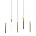 Lampa wisząca Eliot jasne drewno/ czarny mat MD4768-5-3BMT Zuma Line
