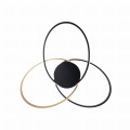 Lampa sufitowa Bold złoty/czarny 20169-GD Zuma Line