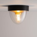 Lampa natynkowa zewnętrzna IP44 NOOK BLACK/GOLD czarno-złota Nowodvorski Lighting