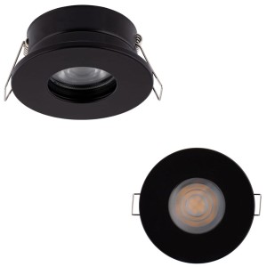 Oprawa wpuszczana IP54/IP20 GOLF BLACK czarna 8376 Nowodvorski Lighting