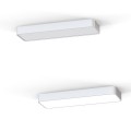 Lampa sufitowa prostokątna SOFT LED WHITE 60x20 biała na świetlówki Nowodvorski Lighting