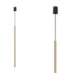 Lampa wisząca LASER 1000 SOLID BRASS rurka z litego mosiądzu Nowodvorski Lighting